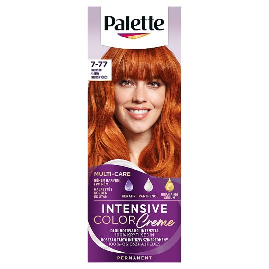 Palette Iintensive Color Creme 7-77 Intenzívny medený