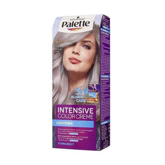 PALETTE Intensive color creme 10-19 Chladná strieborná blond