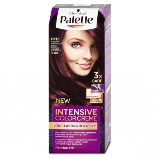 PALETTE Intensive color creme 3 4-89 Intenzívny tmavofialový PALETTE Intensive color creme 3 4-89 Intenzívny tmavofialový