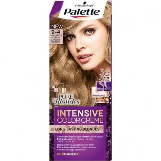 PALETTE Intensive color creme 9-4 Vanilková extra svetlá blond