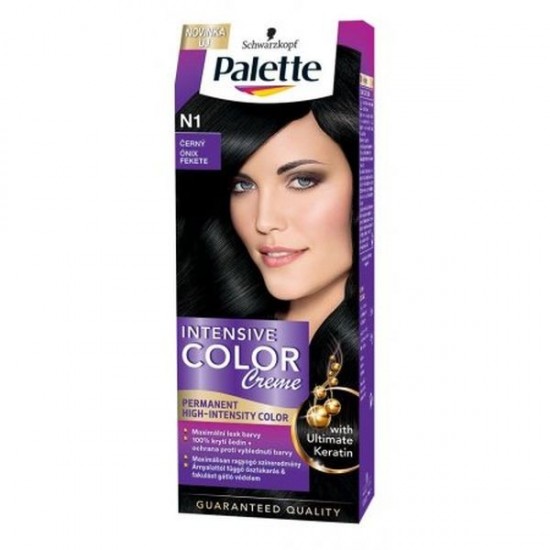 PALETTE Intensive color creme N1 1-0 čierna PALETTE Intensive color creme N1 1-0 čierna