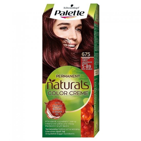 PALETTE Naturals color creme 5-89 ibišková hnedá