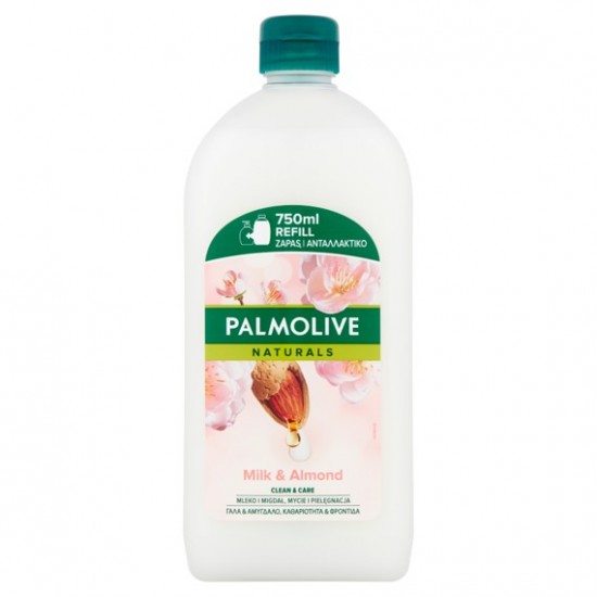 PALMOLIVE Tekuté mydlo Náhrada - Milk & Almond 750ml
