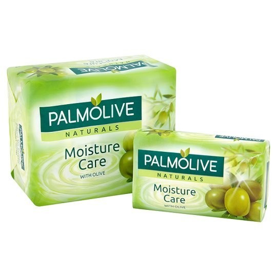 PALMOLIVE Tuhé mydlo Moisture Care Olive & Milk 4x90g