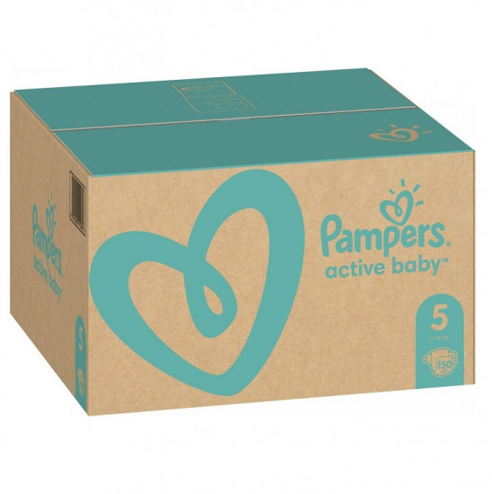 PAMPERS Active Baby 5 150 ks