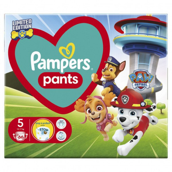 PAMPERS Pants 5 - 66 ks (0,28€/ks)