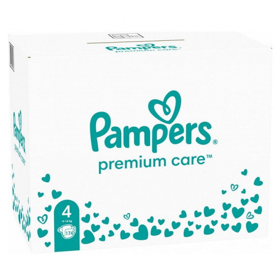 Pampers Premium Care 4 (9-14kg) 174ks