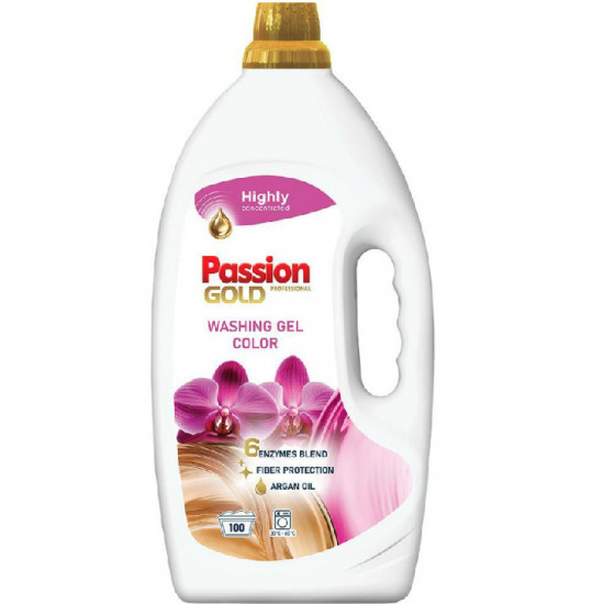 PASSION GOLD Prací gél Color 4l - 100 praní