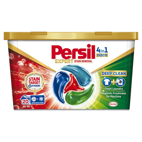 PERSIL 4in1 Discs Expert Stain Removal Deep Clean kapsule 20 PD