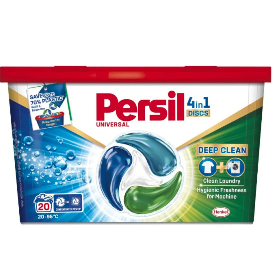 PERSIL 4in1 Discs Universal Deep Clean kapsule 20 PD