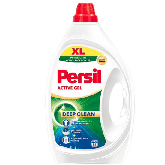 Persil prací gél 2,475L Deep Clean Active gel - 55 praní Persil prací gél 2,475L Deep Clean Active gel - 55 praní