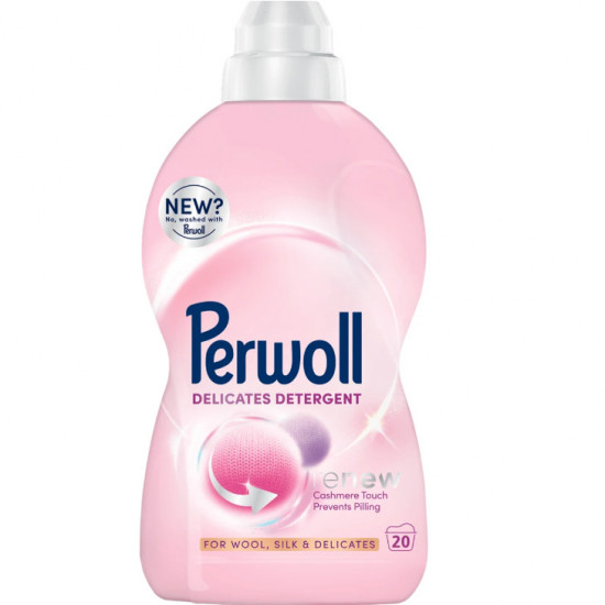 Perwoll Prací gél 1L RENEW Wool - na vlnu a jemné textílie - 20 praní - ružový