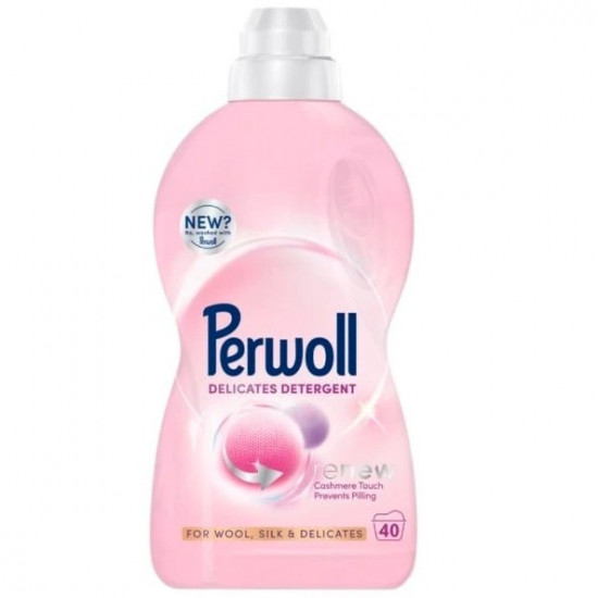 Perwoll Prací gél 2L RENEW Wool - na vlnu a jemné textílie - 40 praní - ružový