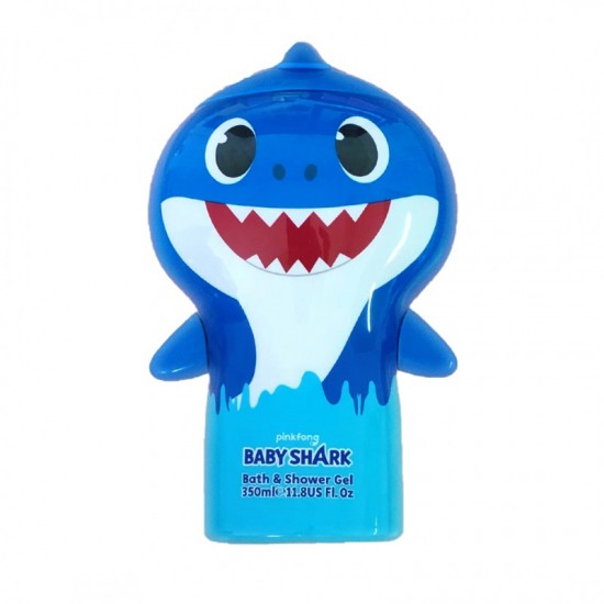PINKFONG Baby Shark Pena do kúpeľa a sprchový gél pre deti 350ml