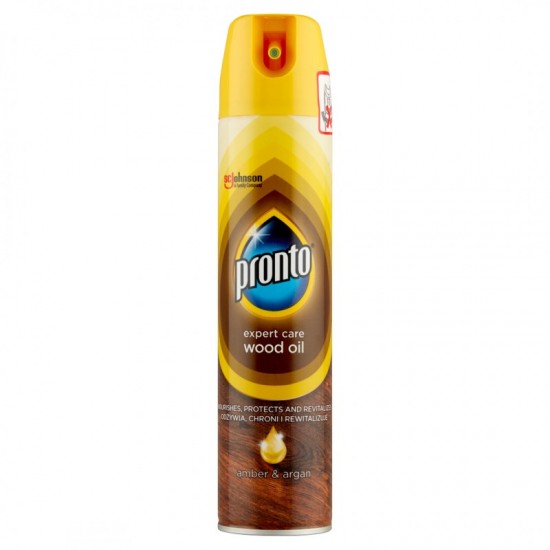 PRONTO Vyživujúci sprej pre obnovenie povrchov - Amber&argan 250ml PRONTO Vyživujúci sprej pre obnovenie povrchov - Amber&argan 250ml