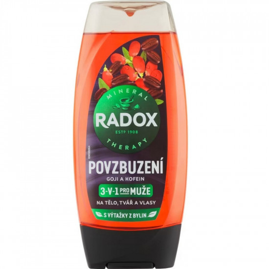 Radox Sprchový gél Povzbudenie - Goji&Kofein Men 225ml