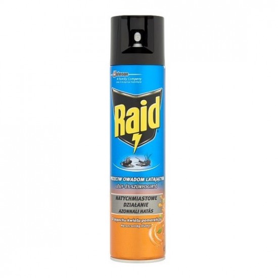 RAID Proti lietajúcemu hmyzu - Pomaranč 400ml