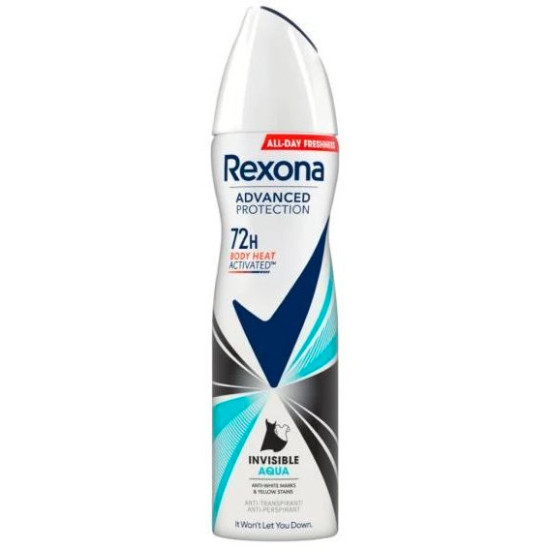 Rexona deo 150ml Invisible Aqua Rexona deo 150ml Invisible Aqua