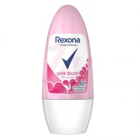 REXONA Guľôčkový antiperspirant - Pink blush 50ml REXONA Guľôčkový antiperspirant - Pink blush 50ml