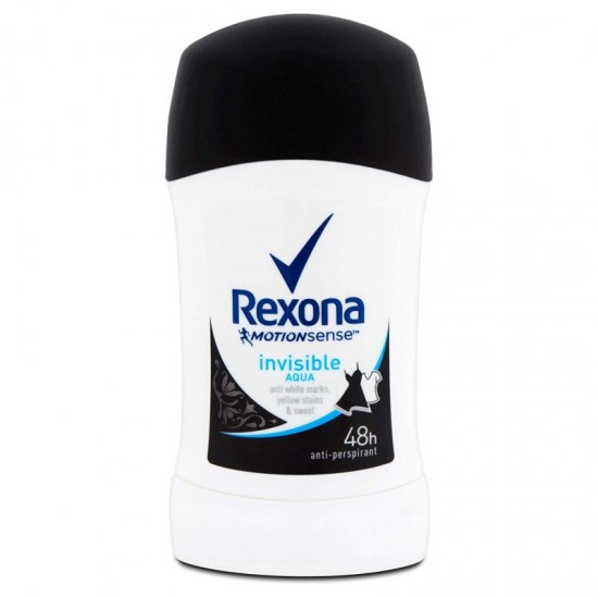 REXONA Tuhý antiperspirant - Invisible aqua 40ml