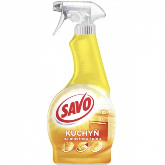 SAVO Čistiaci sprej - kuchyňa 500ml