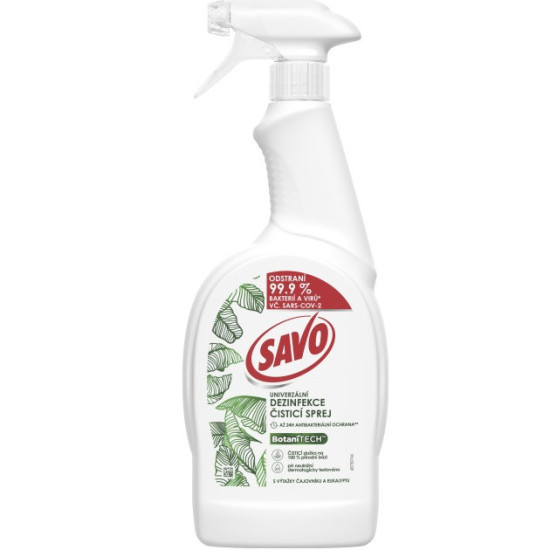 SAVO Dezinfekčný univerzálny čistiaci prostriedok Eukalyptus 700ml