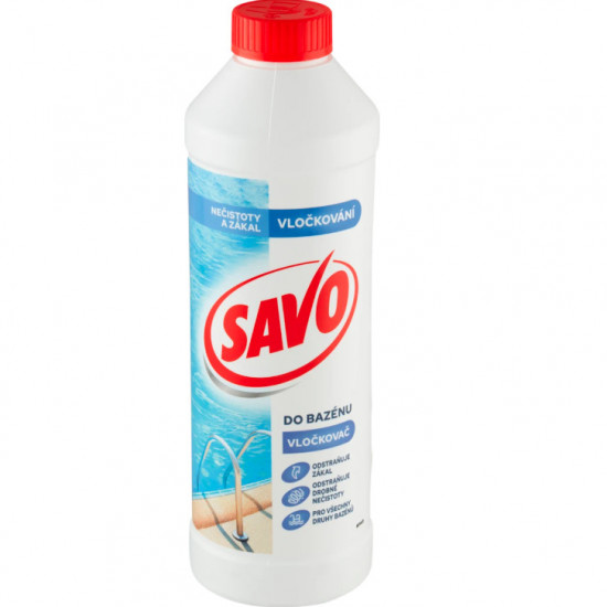 SAVO do bazénu 900ml vločkovač