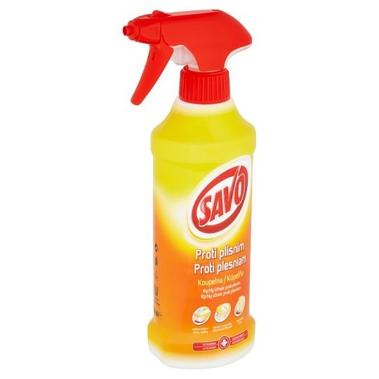 SAVO Dezinfeckia Kúpeľňa - proti plesniam 500ml SAVO Dezinfeckia Kúpeľňa - proti plesniam 500ml