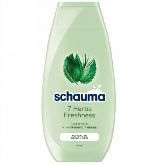 SCHAUMA 7 Bylín šampón na normálne a mastné vlasy 250ml