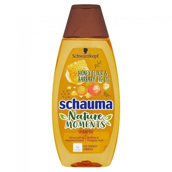 SCHAUMA Nature moments šampón - Medový elixír s figovým olejom 400ml