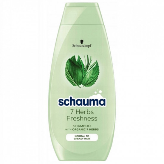 Schauma šampón 400ml - 7 Herbs Freshness