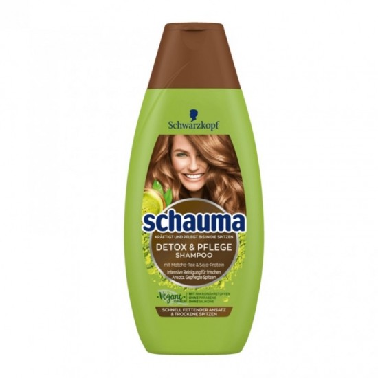 SCHAUMA Šampón Balance & Pflege mit Matcha-Tee & Soja-Protein 400ml SCHAUMA Šampón Balance & Pflege mit Matcha-Tee & Soja-Protein 400ml