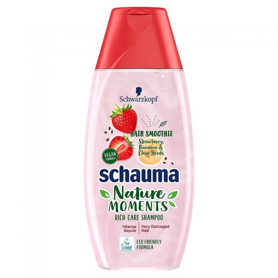 SCHAUMA Šampón Nature moments Erdbeere Banana & Chia Samen 400ml