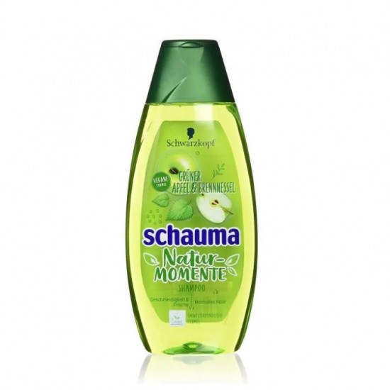SCHAUMA Šampón Nature Moments Zelené jablko & Žihľava 400ml