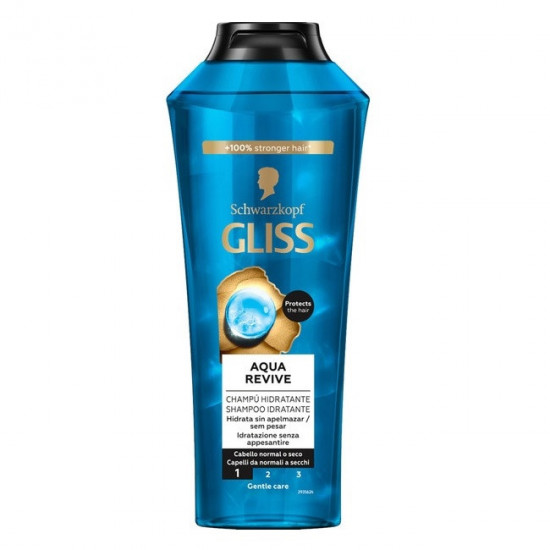 SCHWARZKOPF Gliss Šampón na vlasy Aqua Revive 400ml