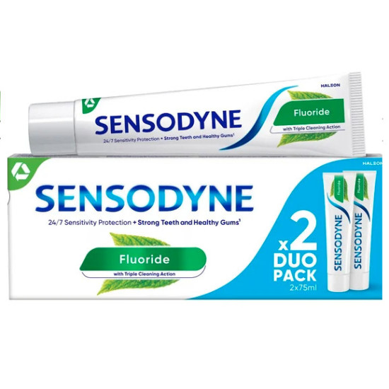 Sensodyne DUOpack ZP 2x75ml Fluoride