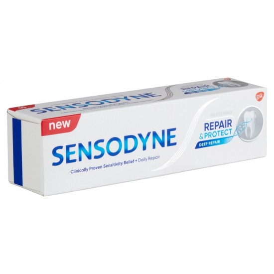 SENSODYNE Zubná pasta 75ml Whitening Repair & Protect SENSODYNE Zubná pasta 75ml Whitening Repair & Protect