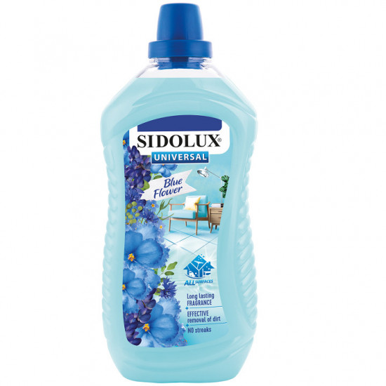 SIDOLUX Universal na všetky povrchy - Blue flower 1L