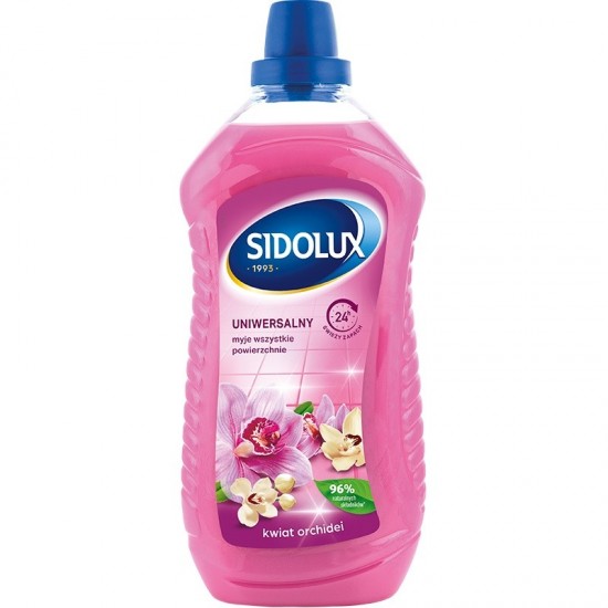 SIDOLUX Univerzálny čistič na všetky povrchy Kvet orchidey 1l SIDOLUX Univerzálny čistič na všetky povrchy Kvet orchidey 1l