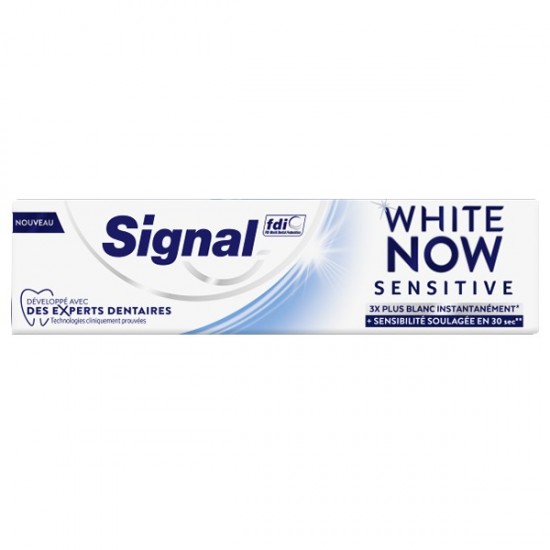 SIGNAL Zubná pasta 75ml White now Sensitive SIGNAL Zubná pasta 75ml White now Sensitive