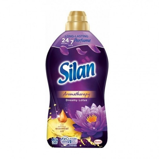 SILAN aviváž koncentrát 1450ml Aromatherapy - Dreamy lotus 58 praní SILAN aviváž koncentrát 1450ml Aromatherapy - Dreamy lotus 58 praní
