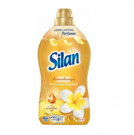 SILAN aviváž koncentrát 1450ml Aromatherapy - Fascinating Frangipani 58 praní SILAN aviváž koncentrát 1450ml Aromatherapy - Fascinating Frangipani 58 praní