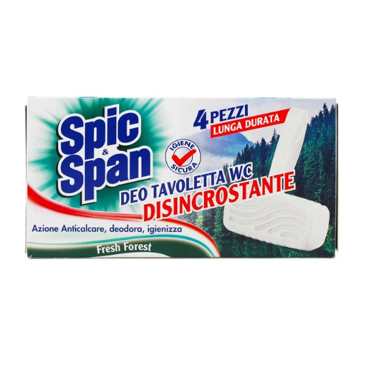 SPIC & SPAN WC blok FOREST 4x33g