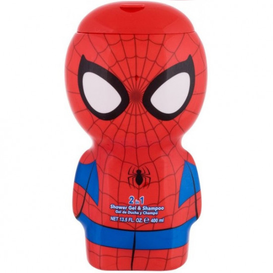 SPIDERMAN Detský sprchový gél a šampón 2in1 400ml SPIDERMAN Detský sprchový gél a šampón 2in1 400ml