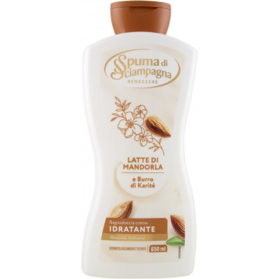 Spuma di Sciampagna Krémový Sprchový gél Late di Mandorla 650ml Spuma di Sciampagna Krémový Sprchový gél Late di Mandorla 650ml