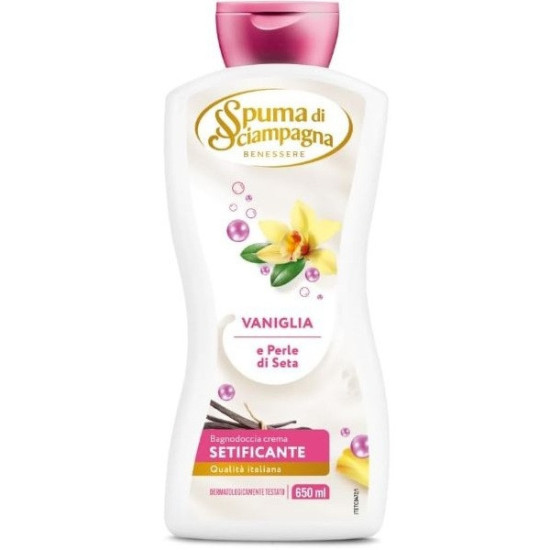 Spuma di Sciampagna Krémový Sprchový gél Vaniglia 650ml Spuma di Sciampagna Krémový Sprchový gél Vaniglia 650ml