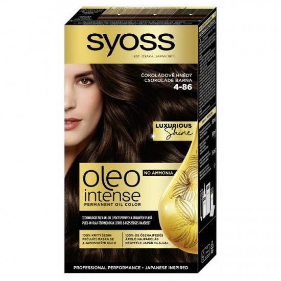 SYOSS Oleo intense 4-86 čokoládová hnedá