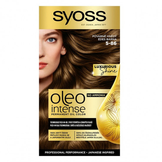 SYOSS Oleo intense 5-86 pôvabne hnedá