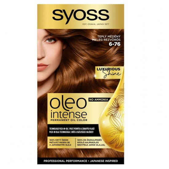 SYOSS Oleo intense 6-76 teplá medená