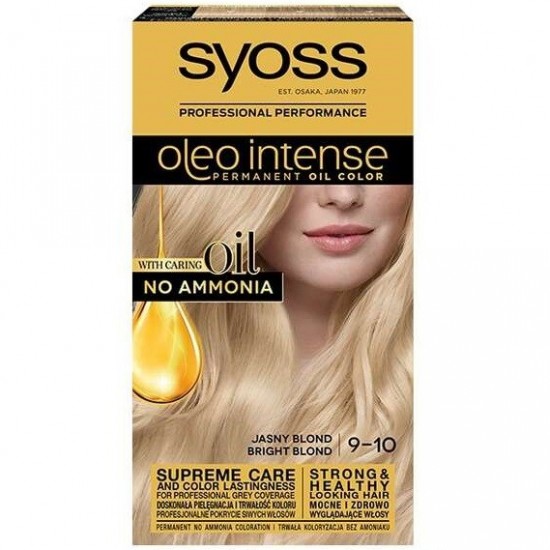 SYOSS Oleo intense 9-10 žiarivo plavá